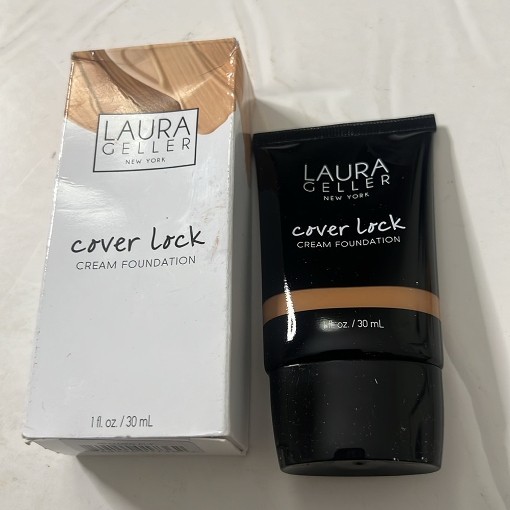 Laura Geller BewYork Cover lock Cream Foundation 1fl.oz